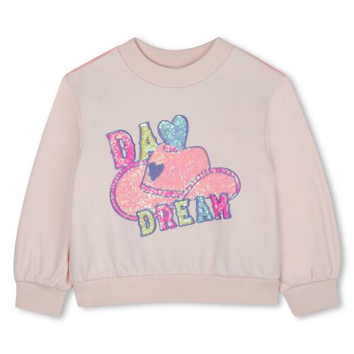 Billieblush French Terry Sequin Sweatshirt 3Y-6Y